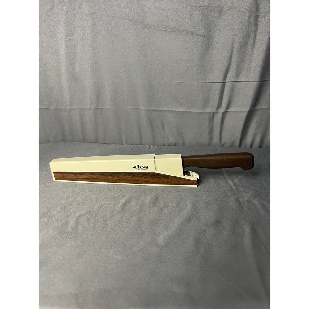 Vintage Wiltshire Staysharp Knife and Sharpener